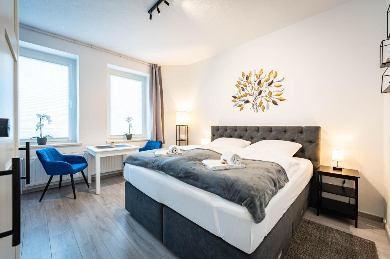 Apartmento Blue Magdeburg - Zentral - Wifi - Netflix Exterior photo