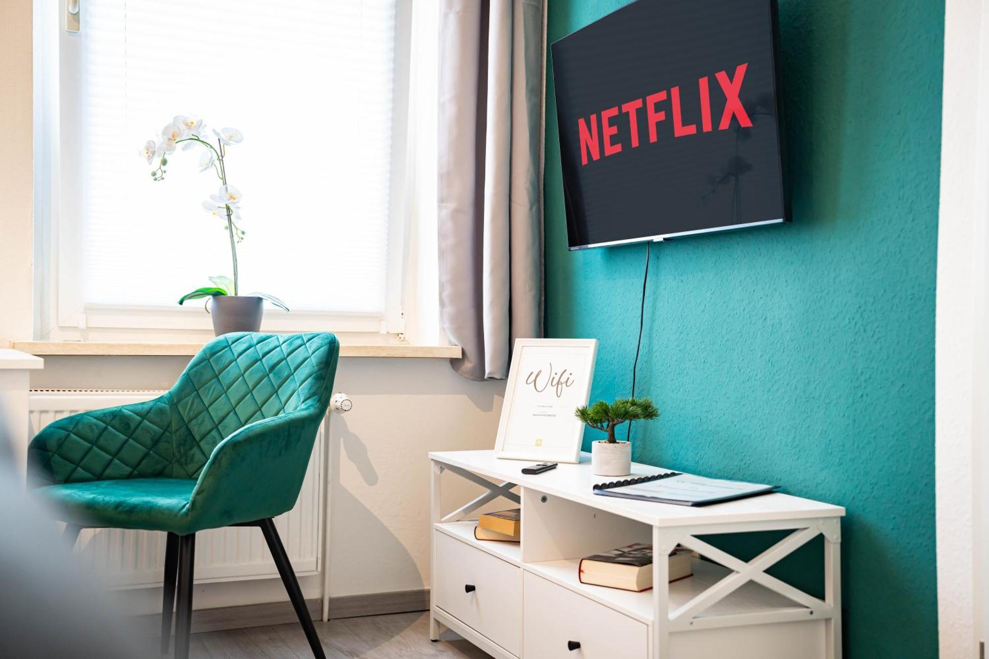 Apartmento Blue Magdeburg - Zentral - Wifi - Netflix Exterior photo